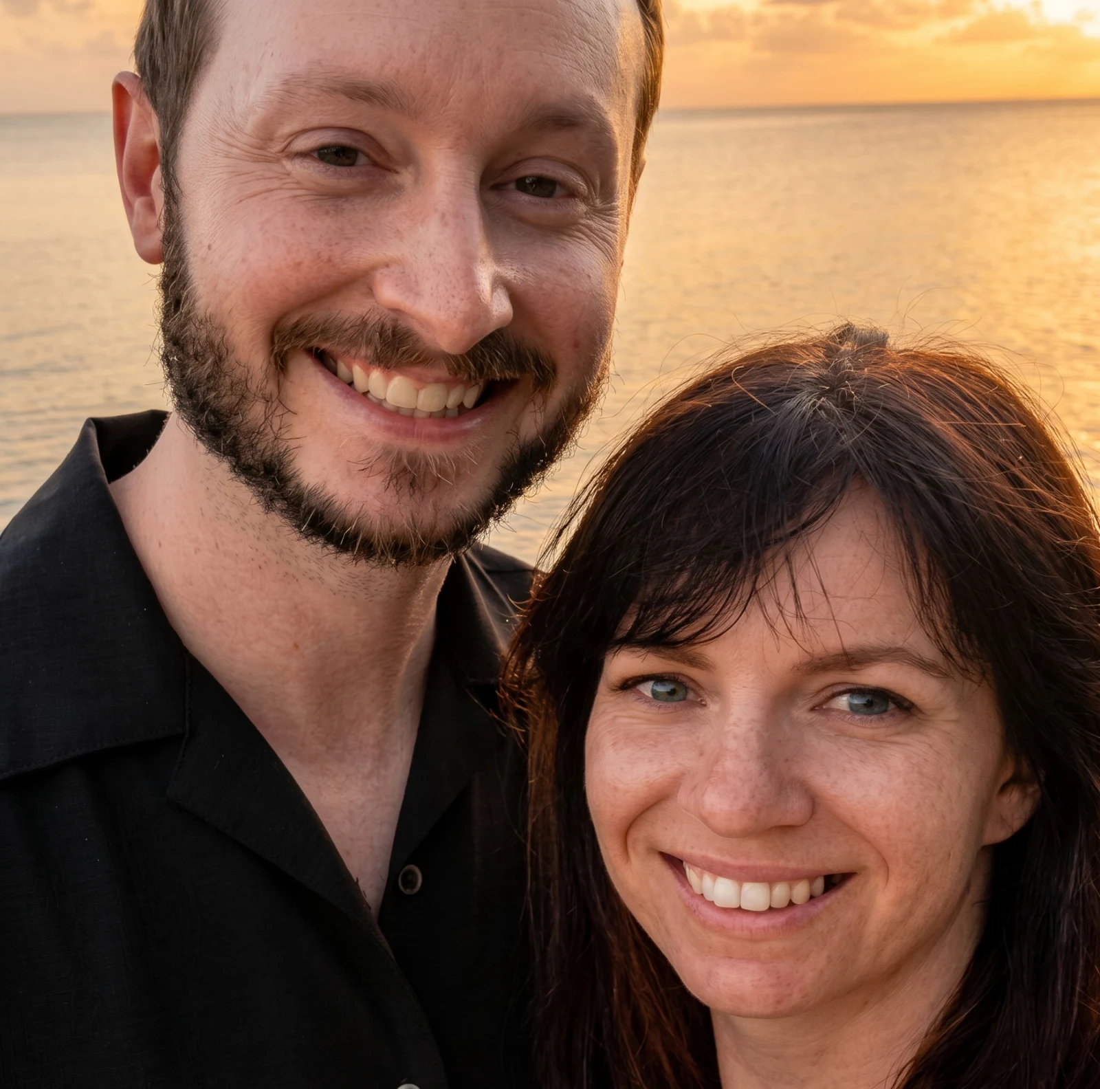 Dustin and Nicole, the owners of Beattie Flooring